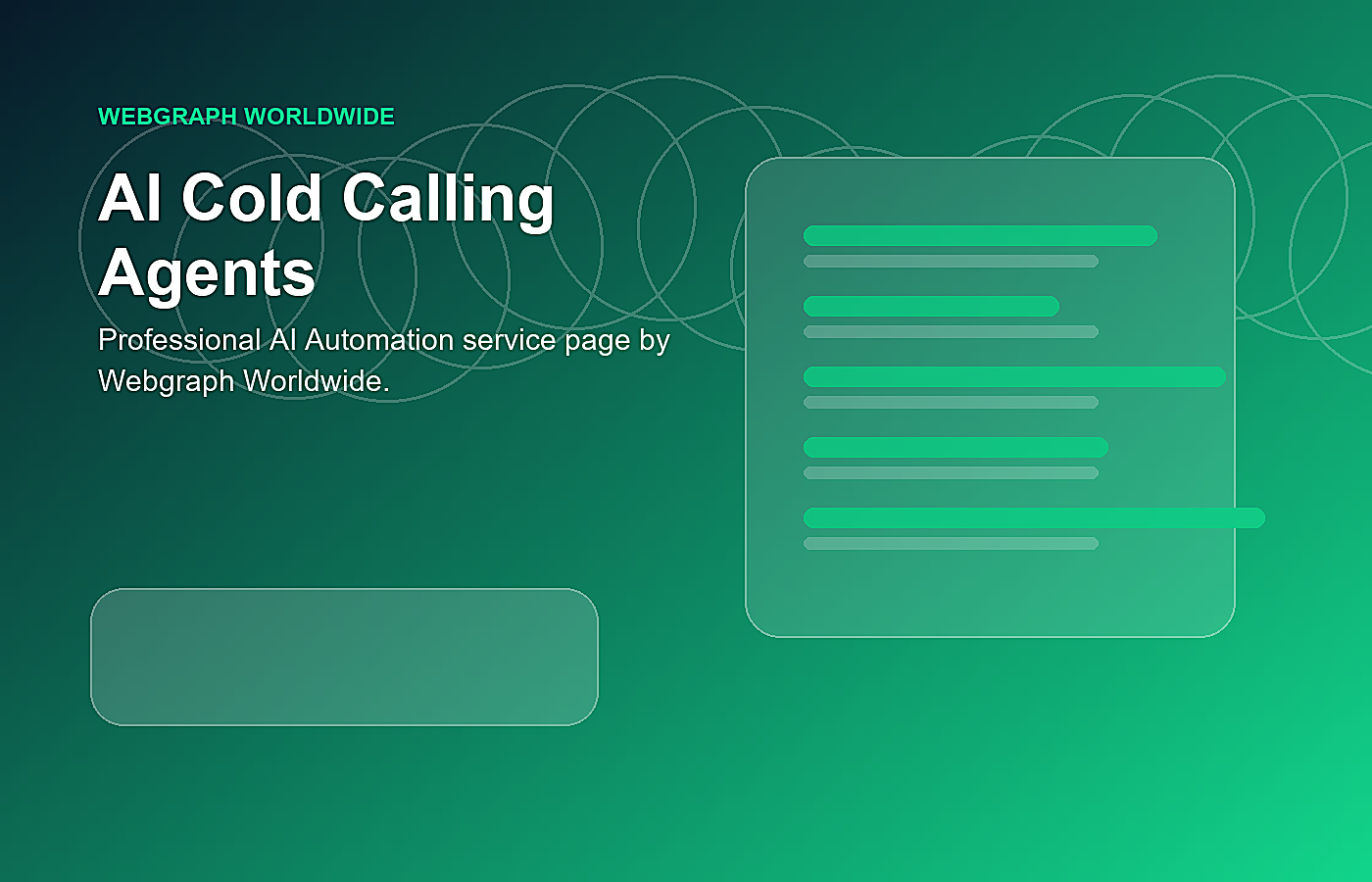AI Cold Calling Agents service illustration
