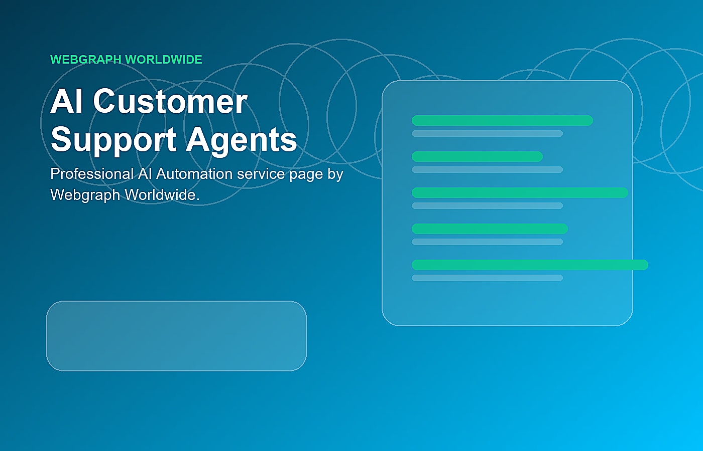 AI Customer Support Agents service illustration