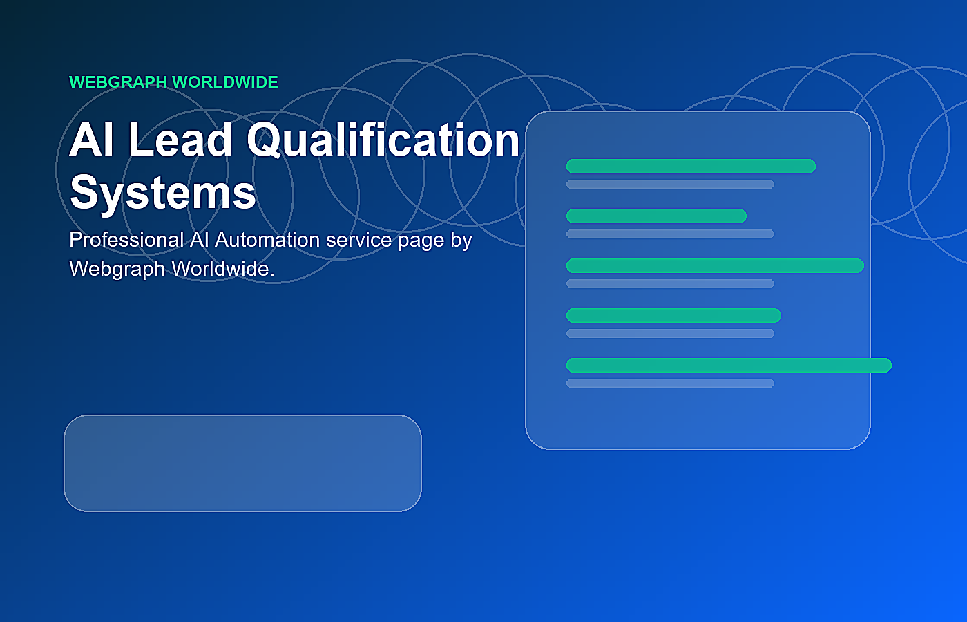 AI Lead Qualification Systems visual