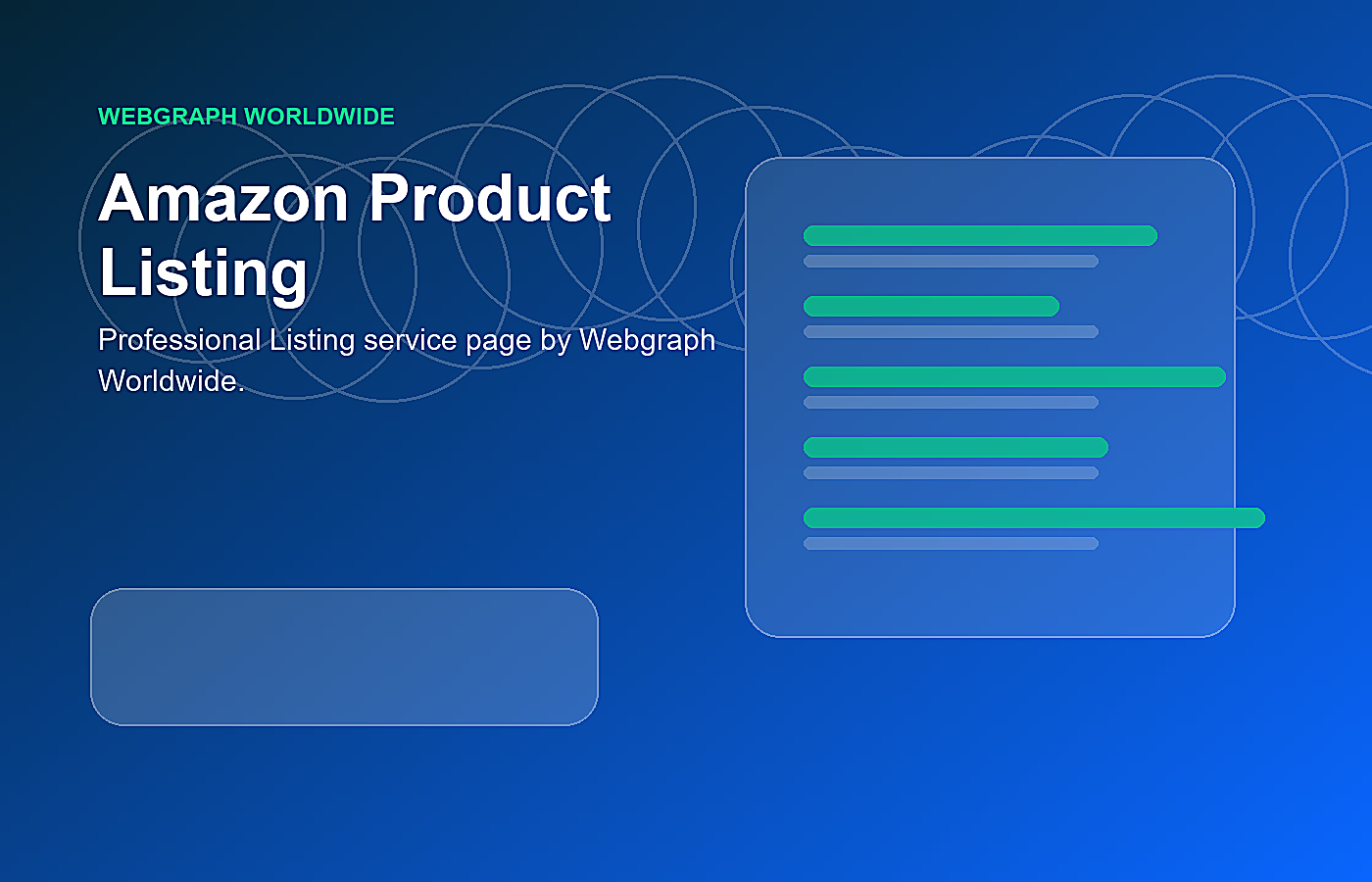 Amazon Product Listing visual