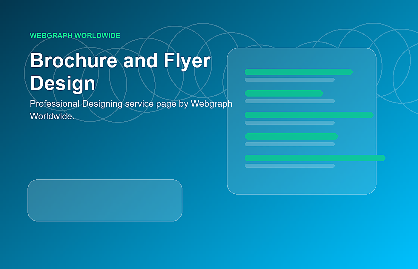 Brochure and Flyer Design visual