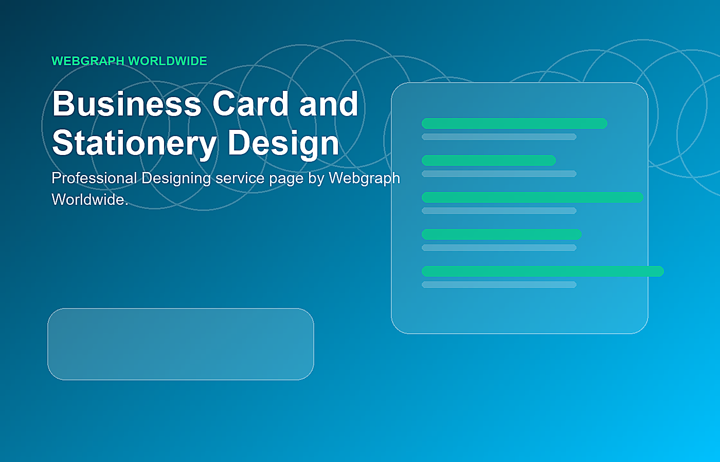 Business Card and Stationery Design visual