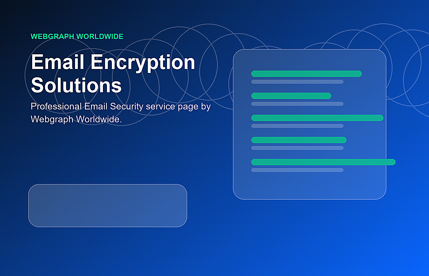 Email Encryption Solutions service illustration