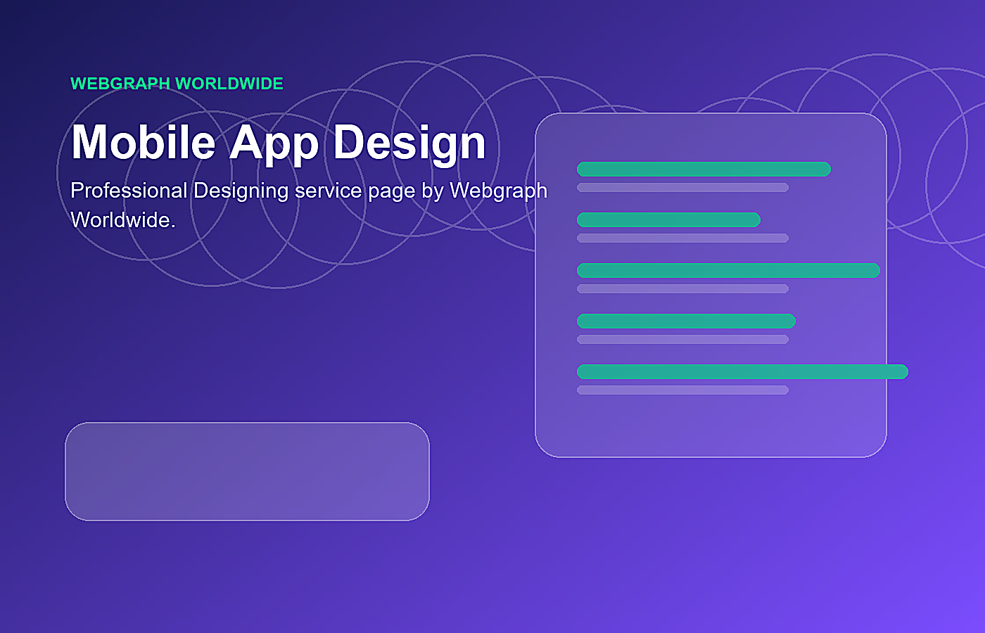 Mobile App Design visual