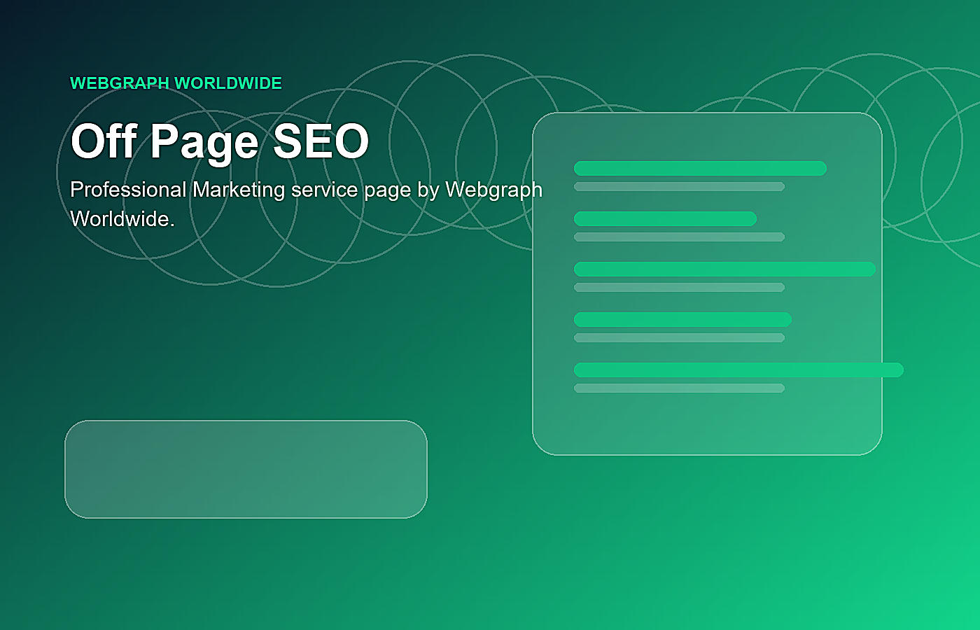 Off Page SEO service illustration