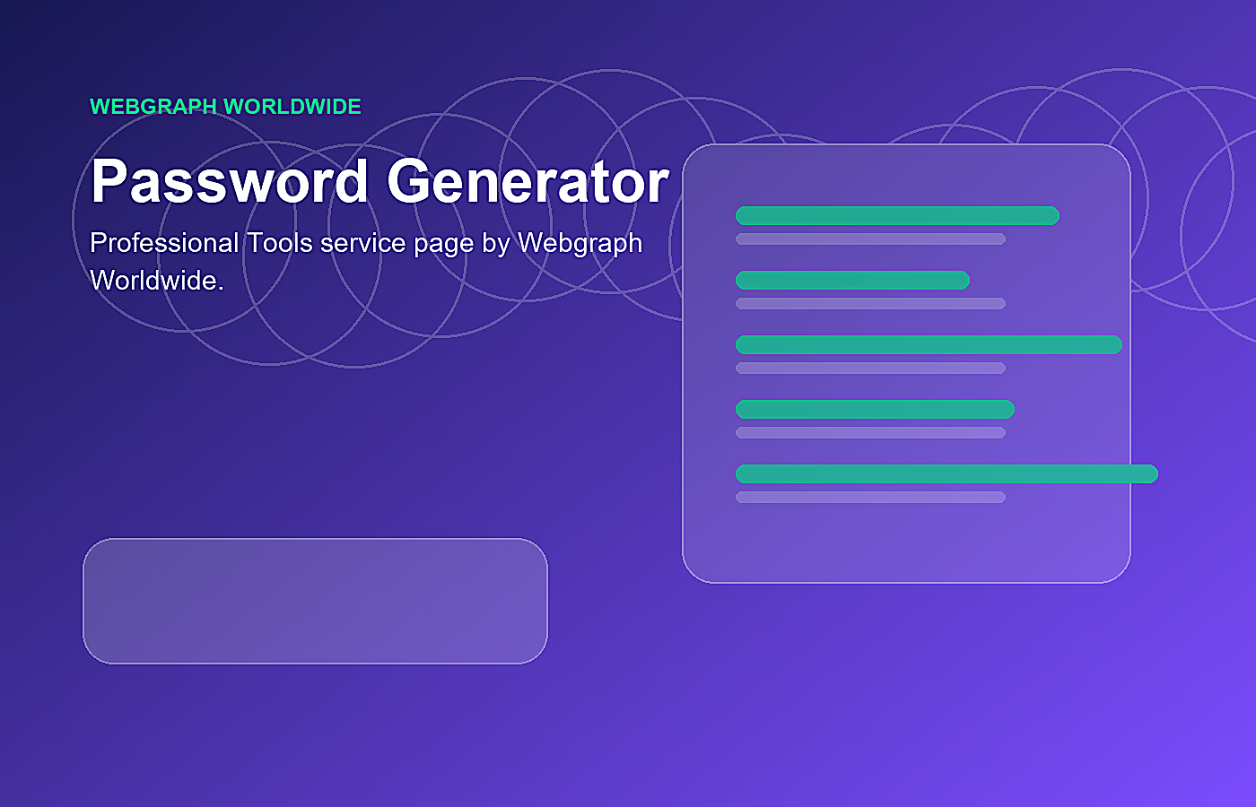 Password Generator visual