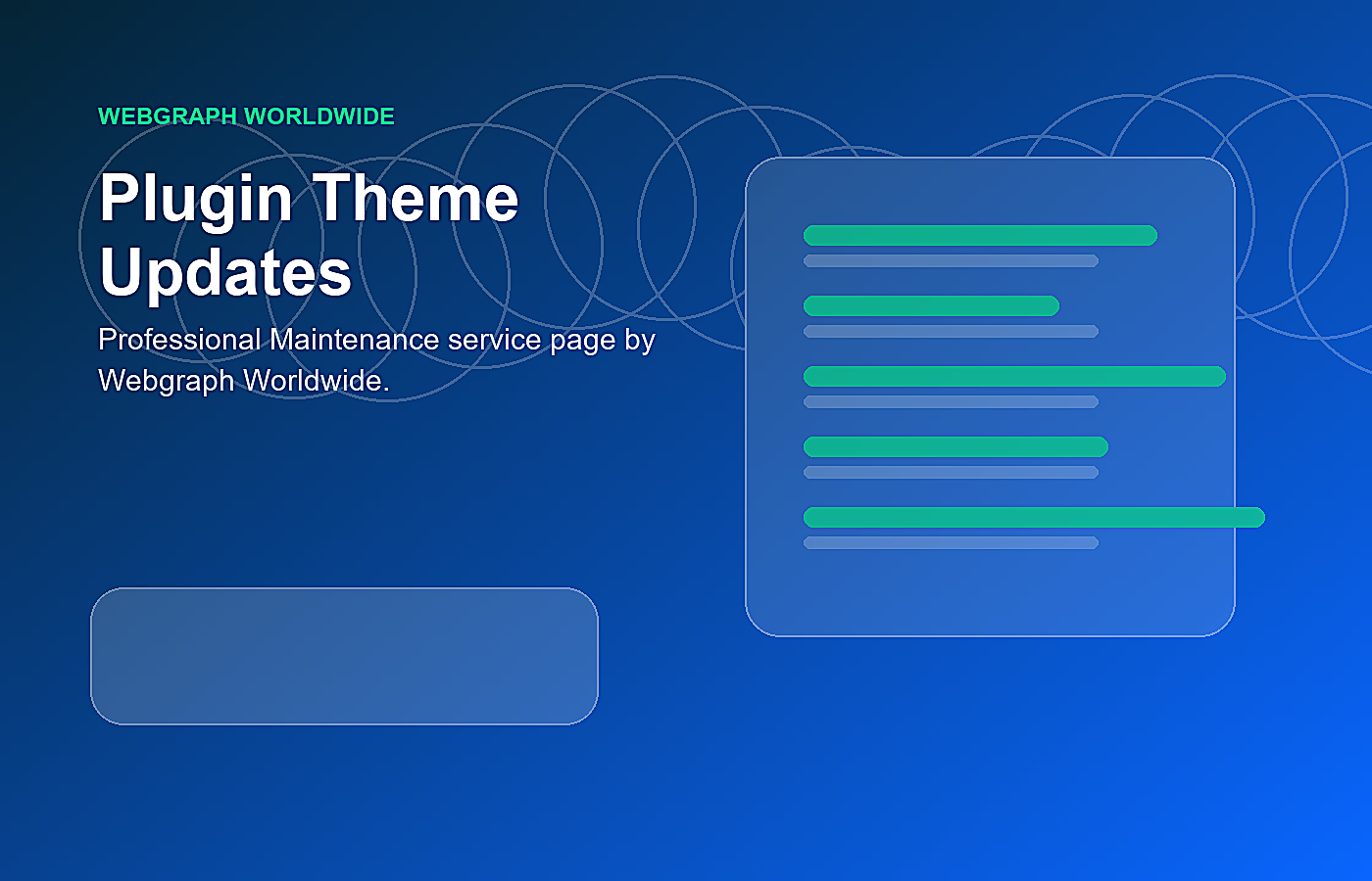 Plugin Theme Updates service illustration