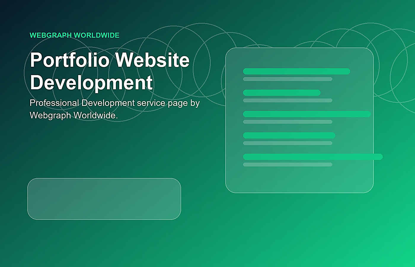 Portfolio Website Development visual