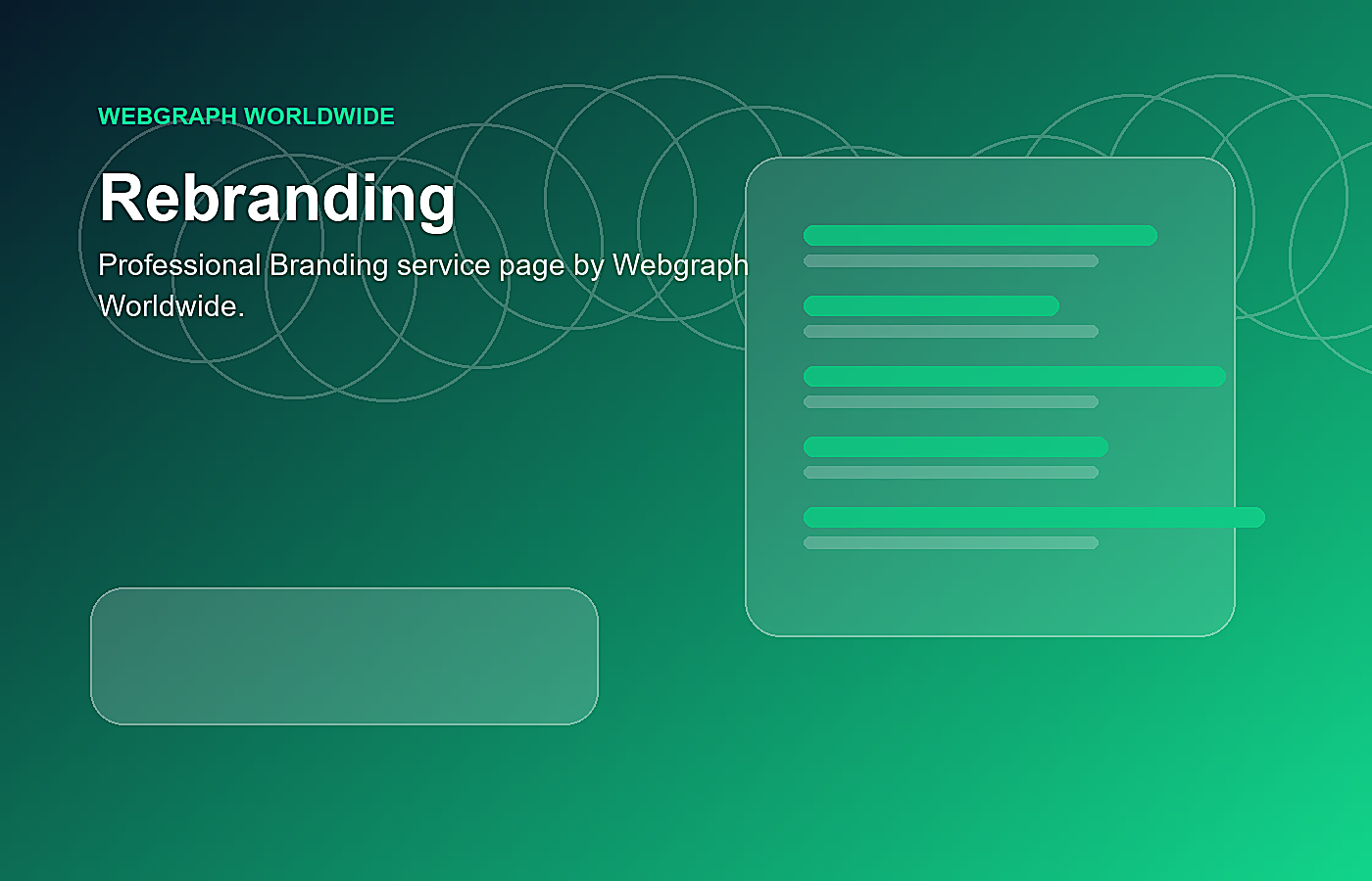 Rebranding service illustration