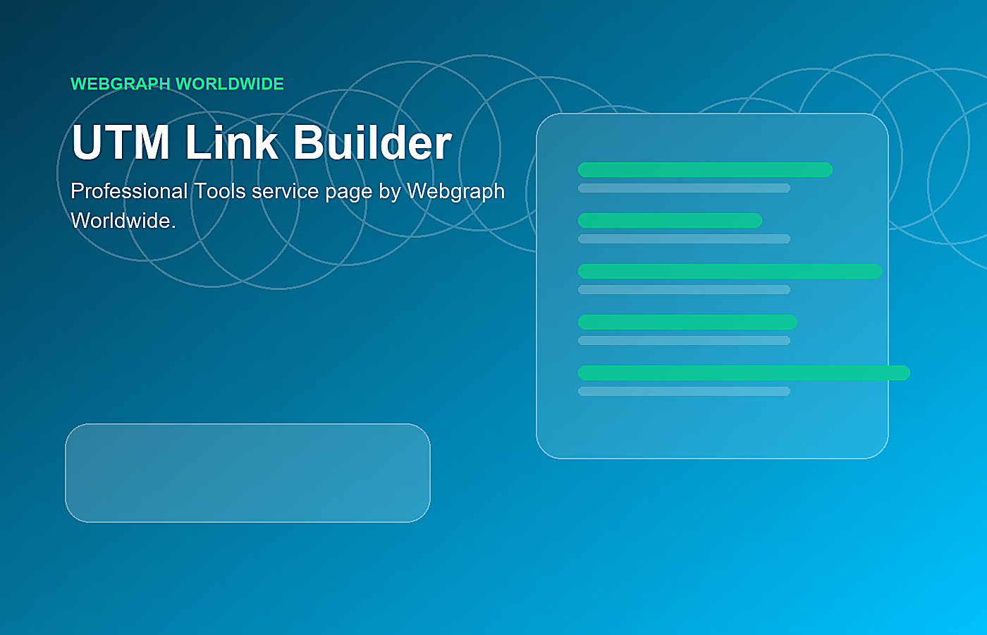UTM Link Builder visual