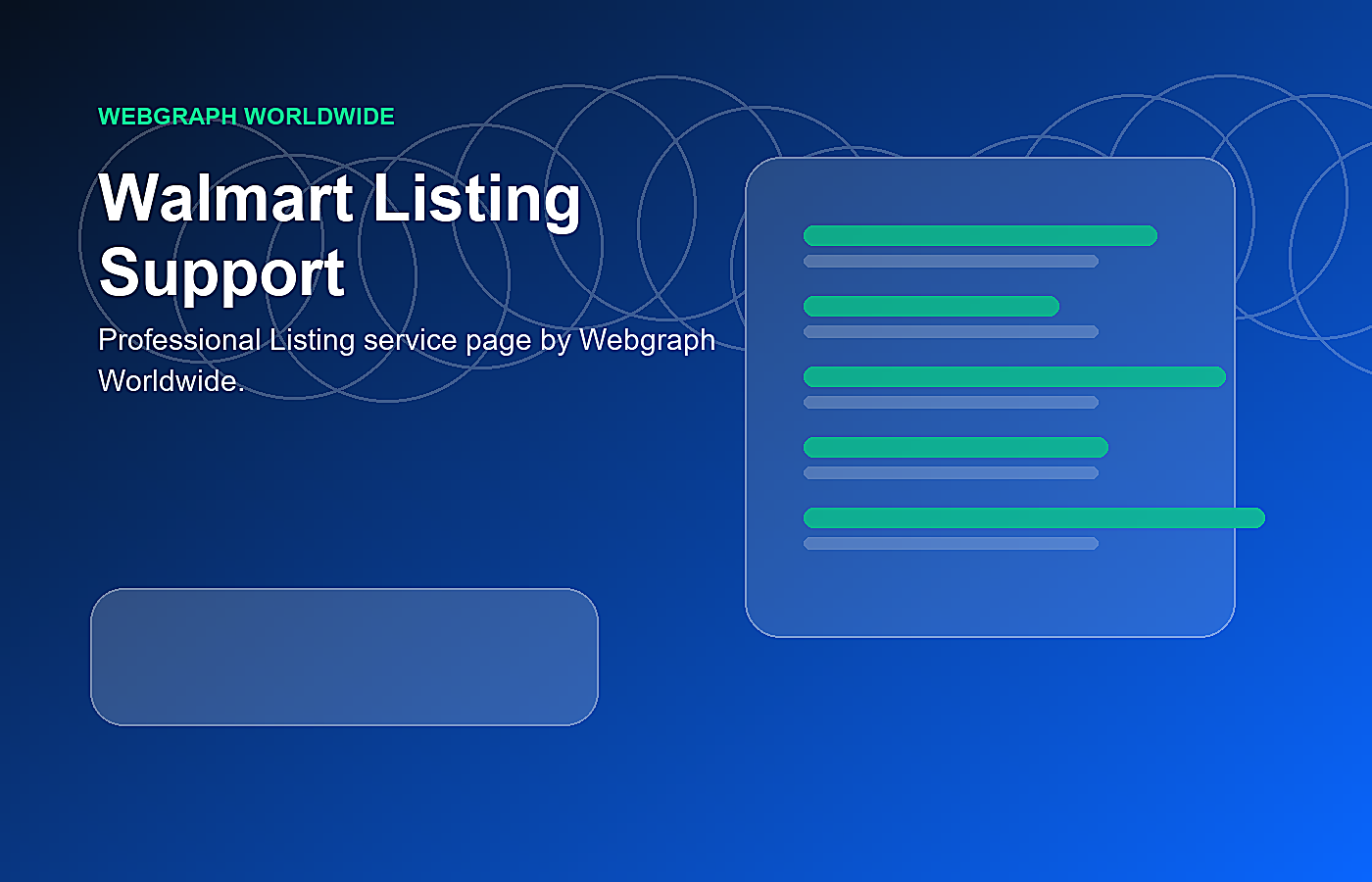 Walmart Listing Support visual